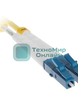 Патч-корд Hyperline FC-9-LC-SC-UPC-2M Патч-корд волоконно-оптический (шнур) SM 9/125 (OS2), LC/UPC-SC/UPC, duplex, LSZH, 2 м/FC-D2-9-LC/UR-SC/UR-H-2M-LSZH-YL
