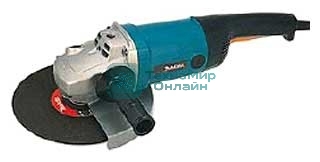 Угловая шлифовальная машина машина Makita 9069 2000Вт 6600об/мин рез.шпин.:M14 d=230мм