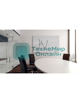 Демонстрационная доска Cactus CS-GbD-65x100-WT стекло стеклянная 65x100 см белый