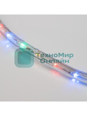 Дюралайт Neon-night LED, свечение с динамикой (3W) - мульти (RYGB), 36 LED/м, бухта 100м