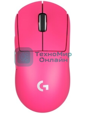 Мышь беспроводная Logitech G PRO X SUPERLIGHT розовый, 25600 dpi, радиоканал, USB, кнопки - 5