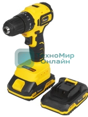 Дрель-шуруповерт Kolner KCD 20/2BLC, 20 В, 2 Ач, 45 Нм, бесщеточный, ударный