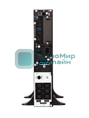 Источник бесперебойного питания APC Smart-UPS SRT, 1000VA/1000W, On-Line, Extended-run, Tower (Rack 2U convertible), черный