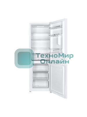 Холодильник Maunfeld MFF185SFW белый двухкамерный 213/104л морозилка снизу