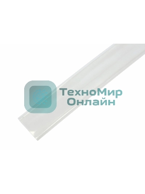 Термоусаживаемая трубка Rexant 25,0/12,5 мм, прозрачная, упаковка 10 шт. по 1 м