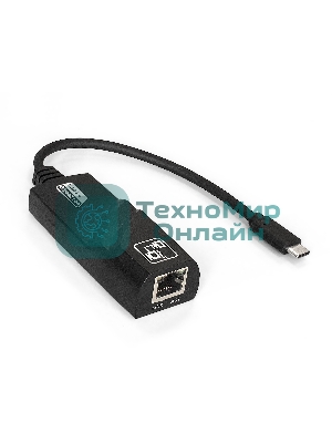 Кабель-адаптер ExeGate EXE-730-45 (USB3.0 Type-C --> UTP 1000Mbps, RLT8153)