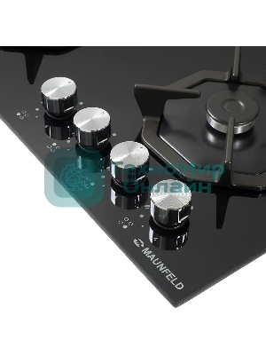 Газовая варочная панель Maunfeld EGHG.64.2CB\G черный