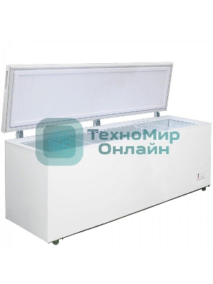Морозильный ларь Бирюса Б-680KXQ белый, 600л