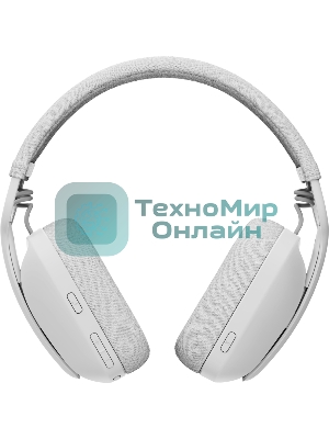 Гарнитура Logitech ZONE Vibe 100 белый, беспроводная, Bluetooth, до 20 ч