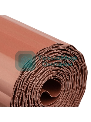 Бордюрная лента Palisad 20х900 см, полипропиленовая, коричневая,