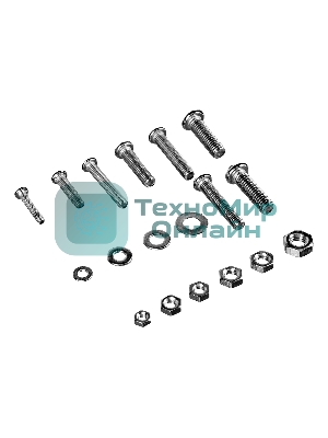 Набор винтов Сибртех, гаек, шайб, 420 предметов