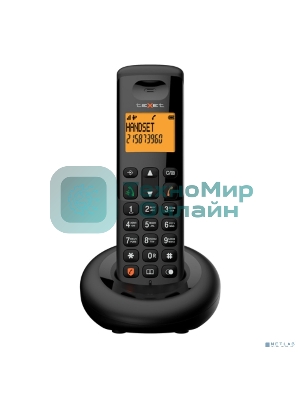 Телефон беспроводной TEXET TX-D4905A черный