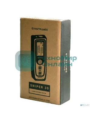 Дальномер лазерный INSTRUMAX SNIPER 30 0.05-30м ±2мм 2хААА
