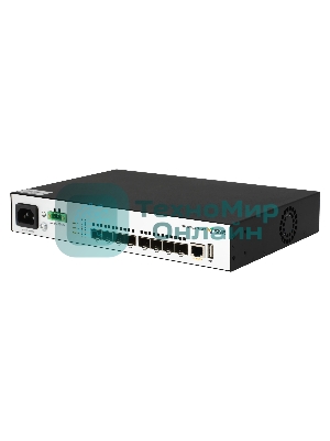Коммутатор управляемый уровня SNR 2+, 8 x 1/10GE SFP+. Питание: 220V AC + встроенный UPS 12V