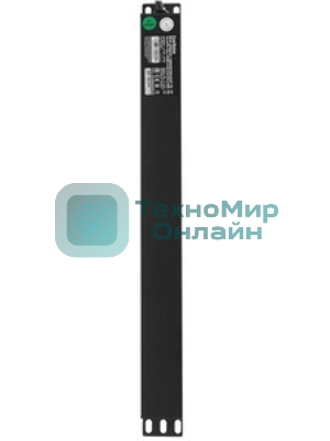 Блок розеток горизонтальный ExeGate ServerPro PDU-19H603 Al-6S-EU2.5, 19