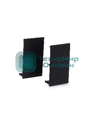 GL1058 BK черный заглушка для шинопровода Magnetic 220V 30.6*56*2 (2шт)