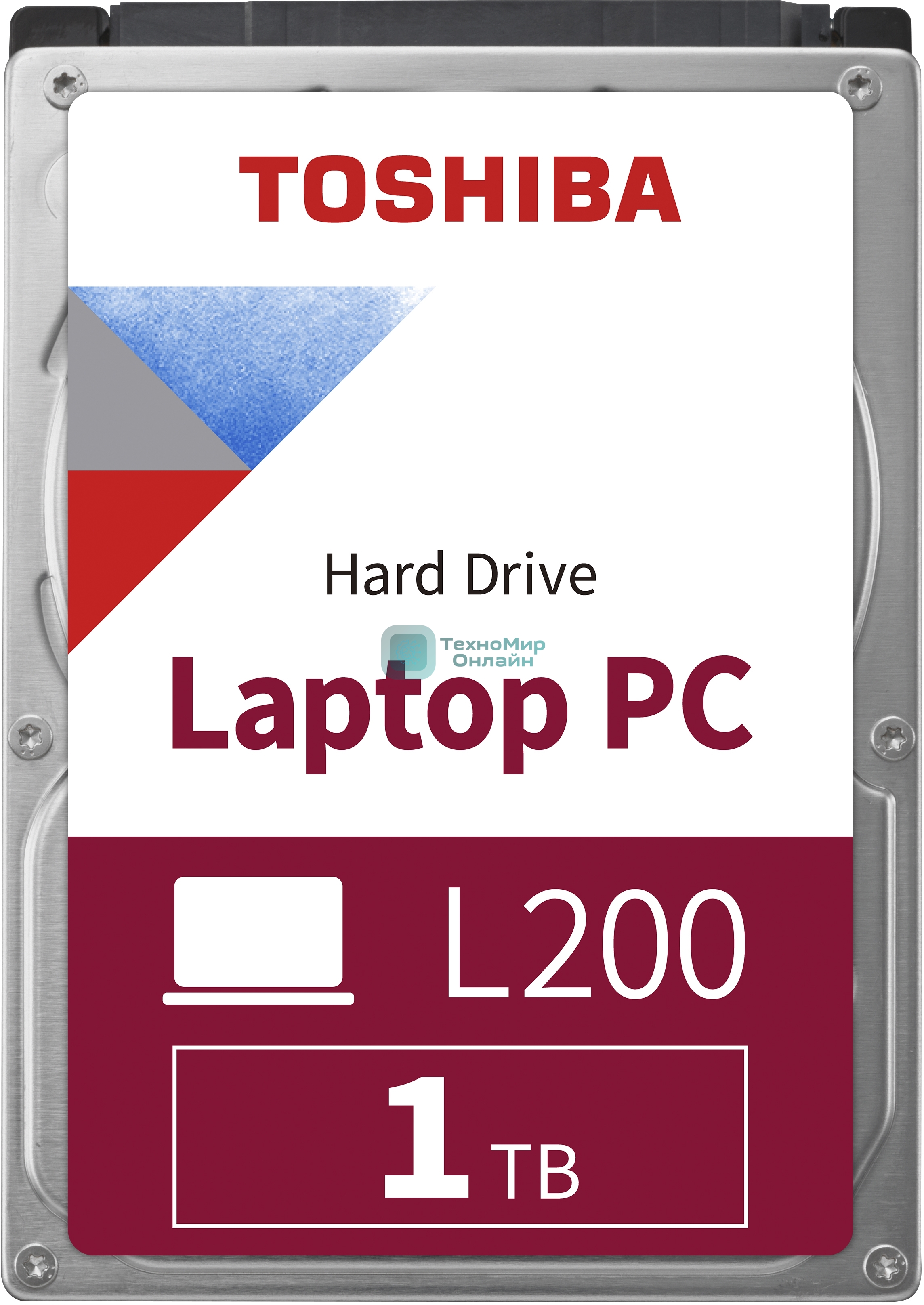 Жесткий диск Toshiba HDD 1Tb L200 Slim (7мм) 2,5