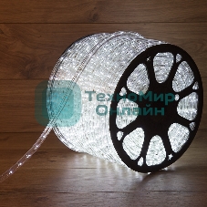 Дюралайт Neon-night LED, свечение с динамикой (3W) - белый, 36 LED/м, бухта 100м