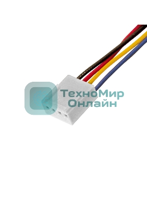 Вентилятор для корпуса ExeGate E12025S4P-PWM черный, 120 мм, 1500 об/мин, 25 дБ, 4 pin