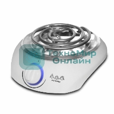 Плита настольная электрическая Мастерица ES-0101, 1 конф. белая