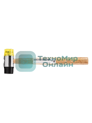 Молоток рихтовочный Sparta бойки 35 мм, комбинированная головка, деревянная ручка