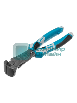 Клещи торцевые Gross усиленные с рычажным механизмом, трехкомпонентные рукоятки, 200 мм