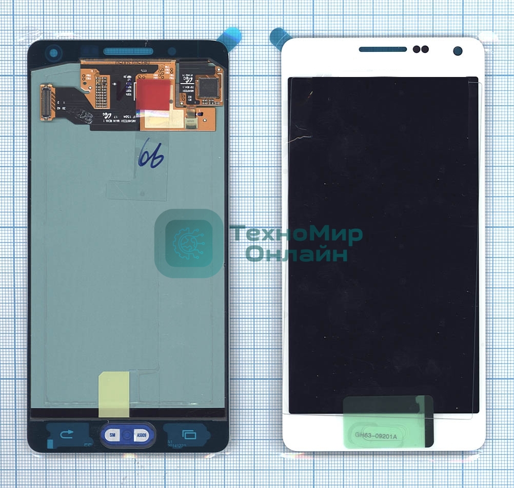 Дисплей для Samsung Galaxy A5 SM-A500F белый