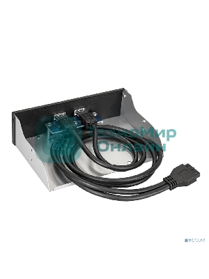 Планка USB на переднюю панель ExeGate EX289289RUS U5H-615, 5,25