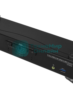 Переключатель ATEN 4-Port USB3.0 4K HDMI Dual Display KVMP Switch