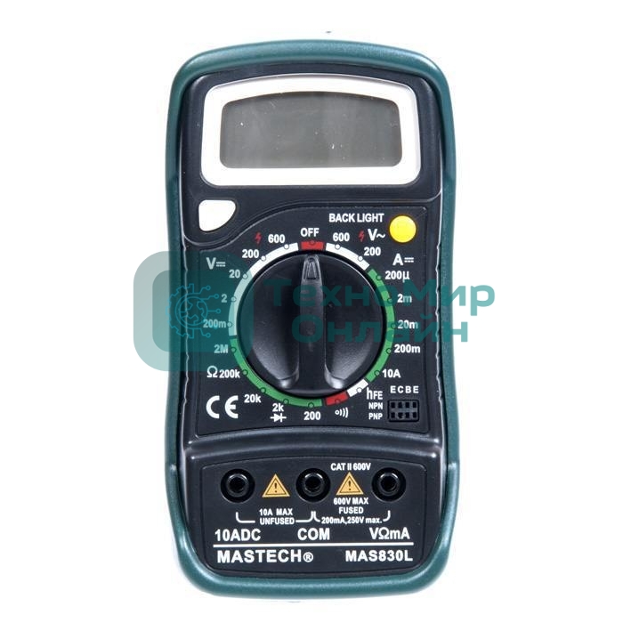 Мультиметр Mastech MAS830Lцифровой 59718