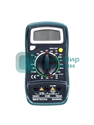 Мультиметр Mastech MAS830Lцифровой 59718