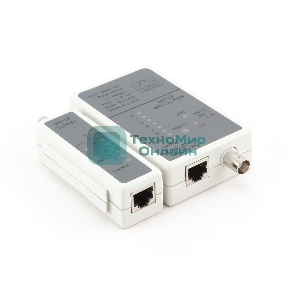 Тестер LAN Gembird NCT-1, для RJ-45, RG-58