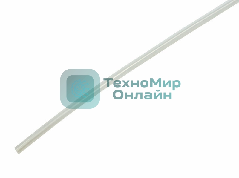 Термоусадочная трубка Rexant 3,5/1,75 мм, прозрачная, упаковка 50 шт. по 1 м