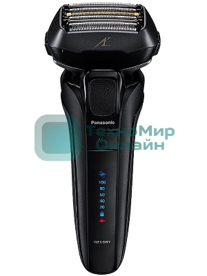 Электробритва сетчатая Panasonic ES-LV9U-K820 реж.эл.:5 питан.:аккум. черный