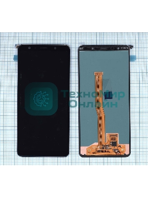 Дисплей для Samsung Galaxy A7 (2018) SM-A750F черный