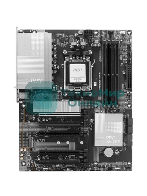 Материнская плата MSI PRO B840-P WIFI, Socket AM5, AMD B840, 4xDDR5, 4xSATA, 2xM.2, 1xPCI-E 4.0 x16, 1xPCI-E 3.0 x4, 3xPCI-E 3.0 x1, 1xHDMI, 1x 2.5Gb LAN, 4xUSB-A 2.0, 2xUSB-A 5Gbps, 1xUSB-C 5Gbps, 1xUSB-A 10Gbps, 1xUSB-C 10Gbps, 3x3.5 мм, 7.1, ATX