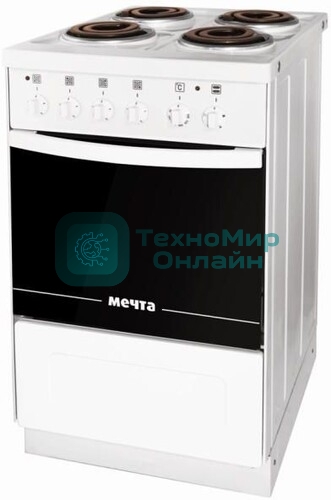 Плита электрическая Мечта-1203С белая, 4к, 5,8кВт, без ящика