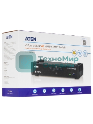 Переключатель ATEN 4-Port USB3.0 4K HDMI Dual Display KVMP Switch
