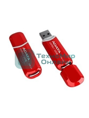 Флешка USB ADATA UV150 (AUV150-64G-RRD), 64Gb, USB 3.0, R/W 100/30, красный