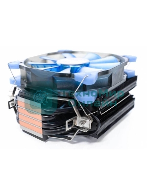 Кулер для процессора AeroCool/Formula Verkho 5 Dark черный, 120 мм, алюминий/медь, 2000 об/мин, 27 дБ, 4 pin, 150 Вт, 156.5 мм