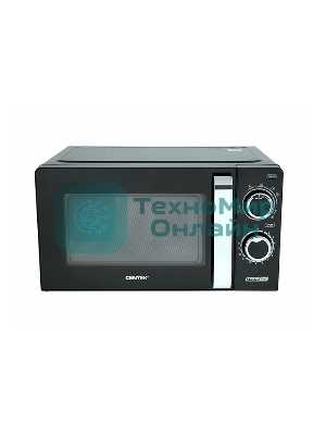 Микроволновая печь Centek CT-1575 черный, 20 л, 700 Вт, переключатели - поворотный механизм