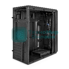Компьютерный корпус Miditower ExeGate XP-332UC (ATX, без БП, 2хUSB 3.0/1хTypeC, аудио, черный)