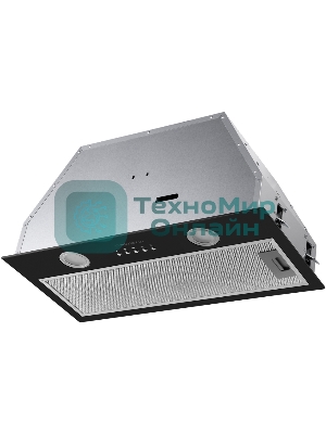 Вытяжка встраиваемая Maunfeld Trapeze 602M черный, 60 см, 1150 куб. м/ч, 54 дБ