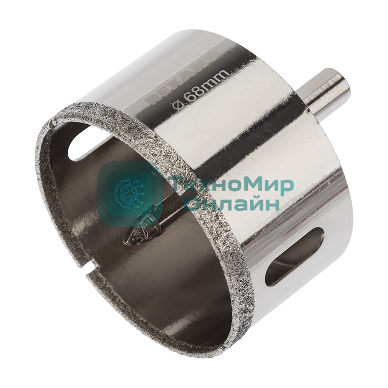 Коронка алмазная Kranz 68 мм с центровочным сверлом