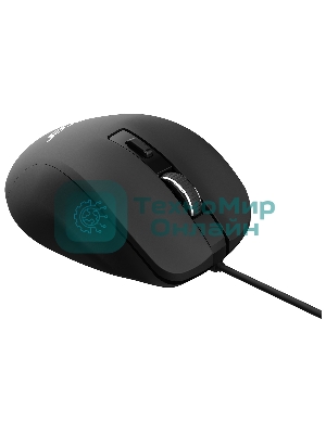 Мышь проводная Acer OMW120 черный, 2000 dpi, USB, кнопки - 6