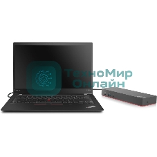 Док-станция Lenovo ThinkPad Hybrid USB-C with USB-A (2x DP, 2x HDMI, 3x USB A 3.1 Gen 2, 2x USB 2.0 1x USB Type-C, 1x RJ-45, 1x Combo Audio Jack 3.5mm/Kensington Lock, USB-C cable with USB-C to USB-A dongle/Up to 2 ext monitors (40AF0135EU)