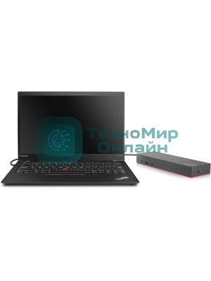 Док-станция Lenovo ThinkPad Hybrid USB-C with USB-A (2x DP, 2x HDMI, 3x USB A 3.1 Gen 2, 2x USB 2.0 1x USB Type-C, 1x RJ-45, 1x Combo Audio Jack 3.5mm/Kensington Lock, USB-C cable with USB-C to USB-A dongle/Up to 2 ext monitors (40AF0135EU)