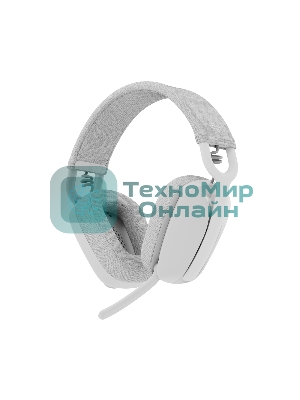 Гарнитура Logitech ZONE Vibe 100 белый, беспроводная, Bluetooth, до 20 ч