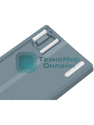 Клавиатура проводная A4Tech Bloody S87 Energy USB серый/зеленый
