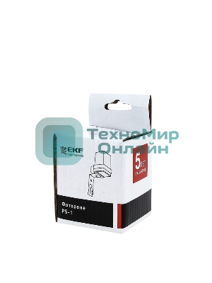 Фотореле EKF fr-ps-1-6 PS-1 6А 1200Вт IP44 EKF PROxima
